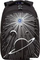 Школьный рюкзак Grizzly RB-452-2f (черный)