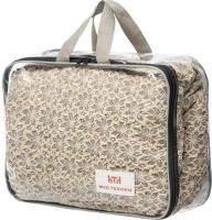 Чехол для дивана Mio Tesoro С оттоманкой ПО-3 жаккард Люкс 10821/1447 (ваниль, правый)