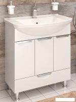 Runo Тумба с умывальником Runo Барселона 75 + Стиль 75 (напольная)