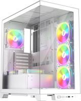 Корпус 1stPlayer Mi8 MI8-WH-3FC7R-W-1FC7-W (белый)