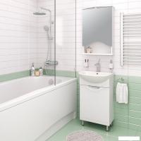Runo Тумба с умывальником Runo Фортуна 50 + Уют 50 (напольная)