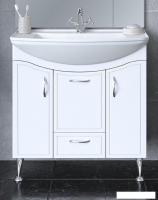 Runo Тумба с умывальником Runo Севилья 85 + Стиль 85 (напольная)