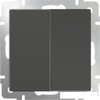 Выключатель Werkel WL07-SW-2G (серо-коричневый)