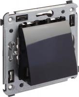Вывод кабеля DKC Avanti 4402983 (черный квадрат)