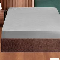 Постельное белье DO&CO Soft на резинке 90x200x30 12121 (серый)