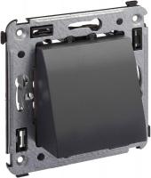 Вывод кабеля DKC Avanti 4412983 (черный матовый)