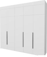 Шкаф распашной Рэйгрупп Рэй S245-В12-1-EB В12-1 (дуб элисон/белый премиум)