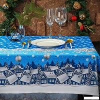 Скатерть Текстильный городок Полночь ТХбК29118-2/150 (120x150, синий)