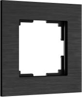 Рамка Werkel AluMax W0013508 (черный алюминий)