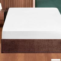 Постельное белье DO&CO Soft на резинке 180x200x30 12123 (белый)