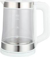 Электрический чайник Brevio Glass Kettle BV1706 (белый)
