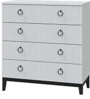 Комод MLK Шарлиз (белое сияние/белый снег)