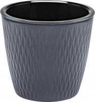 Кашпо El Casa Керама 640562 (графит)