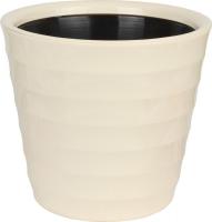 Кашпо Liveingreen Лаура (16.6л, ванильный)