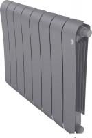 Биметаллический радиатор Royal Thermo Infinity 500 Silver Satin VR80 - 8 секций