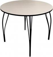 Кухонный стол Arvento Флок круглый D900 (бодега)