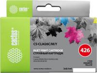 Комплект картриджей CACTUS CS-CLI426C/M/Y (аналог Canon CLI-426 C/M/Y Multipack)