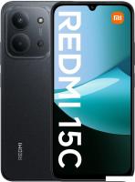 Телефон Xiaomi Redmi 15C 4G 4GB/128GB европейская версия (черный)