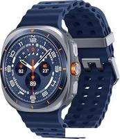 Умные часы Samsung Galaxy Watch Ultra 2025 47 мм LTE (синий титан)