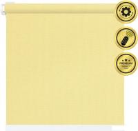 Рулонная электроштора НеоФьюжен Эден 200 190х200 правая (медовый, белая фурнитура)