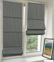 Римская штора Delfa Мини Cunda СШД-01М 553/278 (62x160, серый)