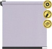 Рулонная электроштора НеоФьюжен Эден 200 230х200 правая (лавандовый, черная фурнитура)