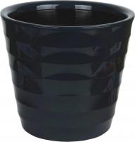 Кашпо Liveingreen Лаура (16.6л, черный)