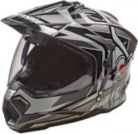 Мотошлем AIM JK802S 802-024-XS (XS, черный/серый/белый)