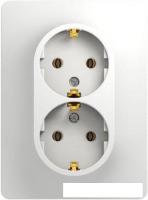 Розетка Schneider Electric Glossa GSL000124 (белый)