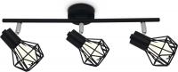 Припотолочная люстра Ambrella light Traditional TR8622/3 BK/CH
