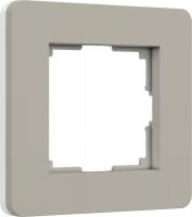 Рамка Werkel Split W0013067 (дымчатый/белый, Soft-Touch)