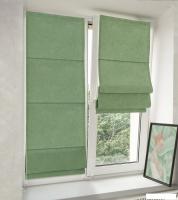 Римская штора Delfa Мини Diamond СШД-01М 554/248 (48x160, бирюзовый)