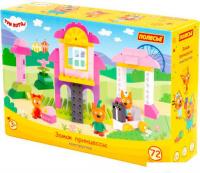 Конструктор Полесье Макси Три кота. Замок принцессы 70238