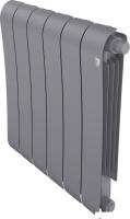 Биметаллический радиатор Royal Thermo Infinity 500 Silver Satin VR80 - 6 секций