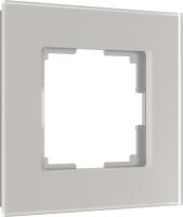 Рамка Werkel Senso W0013117 (дымчатый/стекло Soft-Touch)