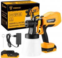 Краскораспылитель Deko SGDK20-Li 086-1020 (с 2-мя АКБ)