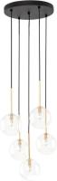 Подвесная люстра TK Lighting Nilos 5943 (золото/черный)