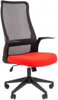 Офисное кресло CHAIRMAN 573 (черный/красный)