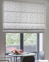 Римская штора Delfa Макси Buxta J3 СШД-02М-272/А881 (120x160, серый зигзаг)