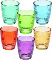 Набор стаканов для воды и напитков Tognana Glass Seoul N3585U2M255