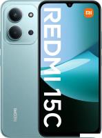 Телефон Xiaomi Redmi 15C 4G 4GB/256GB европейская версия (зеленый)
