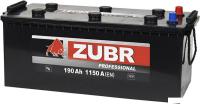 Автомобильный аккумулятор Zubr Professional L+ без борта (190 А/ч)