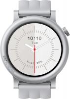 Умные часы CMF Watch 3 Pro (светло-серый, серый силиконовый ремешок)