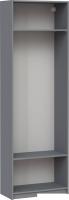 Шкаф-гармошка Mio Tesoro Макс 75x36x233 2.06.07.240.4 (серый)