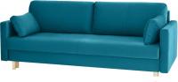 Диван Mio Tesoro Дублин 497 3-х местный (аквамарин 1102)
