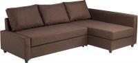 Угловой диван Mio Tesoro Тойво угловой (коричневый)