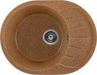 Кухонная мойка Saniteco Pura (терракот с сифоном)