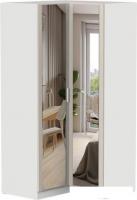 Шкаф распашной Интермебель Марсель 2 зеркала МР-12 (кашемир)
