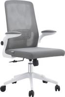 Офисное кресло Mio Tesoro Ноэми (серый/белый, пластик)