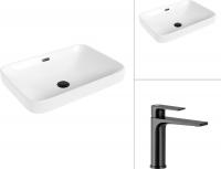 Умывальник Lauter 21441A + Reef 21CK678BS